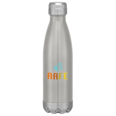 16oz Swiggy Stainless Steel Bottle Water Bottles Hit Promo Silver Multi Color