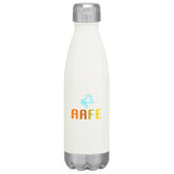 16oz Swiggy Stainless Steel Bottle Water Bottles Hit Promo White Multi Color