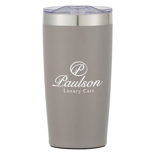 20 oz. Two-Tone Himalayan Tumbler Coffee Mugs Hit Promo Gray Multi Color