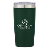 20 oz. Two-Tone Himalayan Tumbler Coffee Mugs Hit Promo Dark Green Single Color 