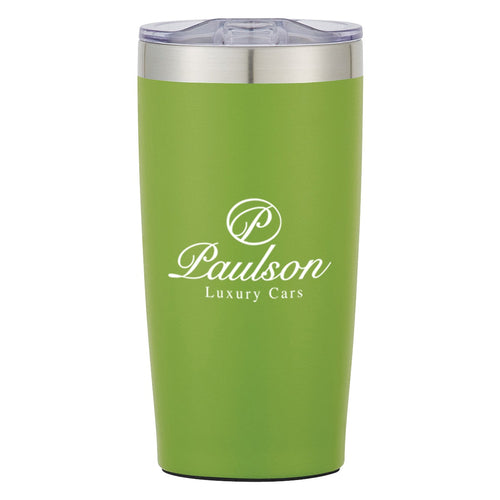 20 oz. Two-Tone Himalayan Tumbler Coffee Mugs Hit Promo Lime Green Multi Color