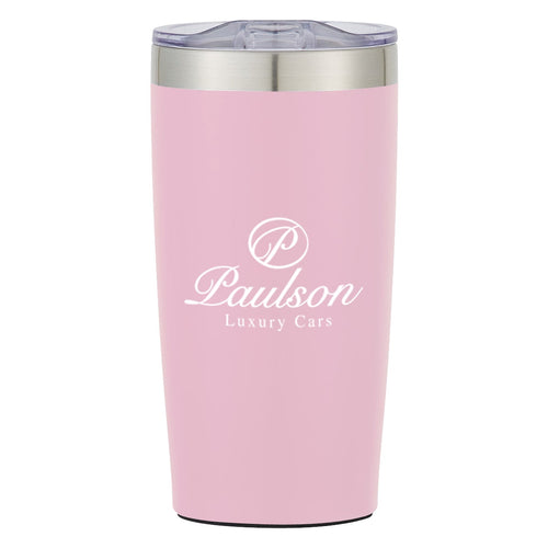 20 oz. Two-Tone Himalayan Tumbler Coffee Mugs Hit Promo Pink Single Color 