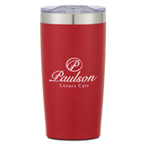20 oz. Two-Tone Himalayan Tumbler Coffee Mugs Hit Promo Red Multi Color