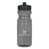 24 oz. Poly-clear™ Fitness Bottle Translucent Charcoal Multi Color
