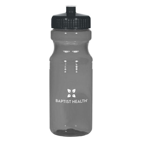 24 oz. Poly-clear™ Fitness Bottle Translucent Charcoal Multi Color