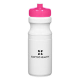 24 oz. Poly-clear™ Fitness Bottle Pink Multi Color