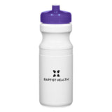 24 oz. Poly-clear™ Fitness Bottle Purple Multi Color