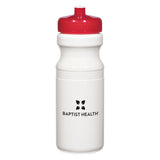 24 oz. Poly-clear™ Fitness Bottle Red Multi Color