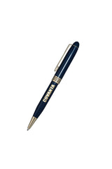 Knight Solid Pen - Black Ink Blue Laser Engrave