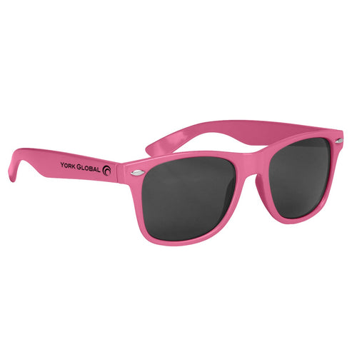 Malibu Sunglasses Sunglasses Hit Promo Pink Single Color