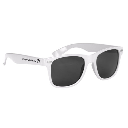 Malibu Sunglasses Sunglasses Hit Promo White Single Color