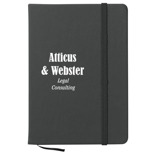 Journal Notebook Notebooks Hit Promo Black Single Color