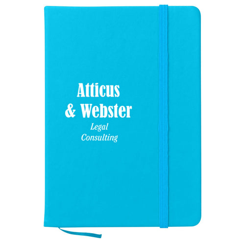 Journal Notebook Notebooks Hit Promo Light Blue Single Color