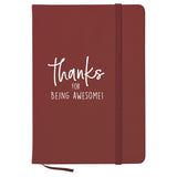 Journal Notebook Notebooks Hit Promo Brick Red Single Color