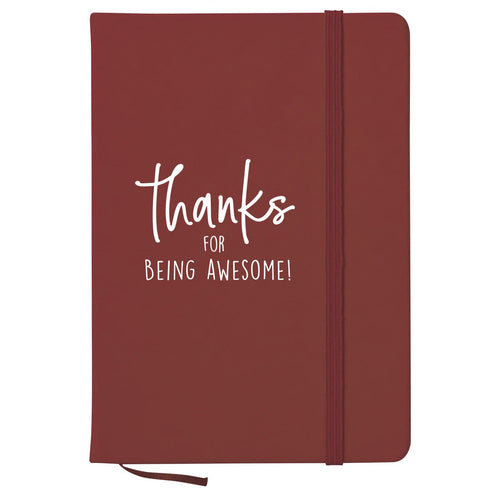 Journal Notebook Notebooks Hit Promo Brick Red Single Color