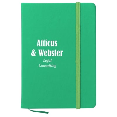 Journal Notebook Notebooks Hit Promo Kelly Green Single Color