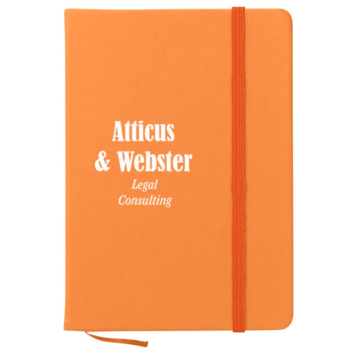 Journal Notebook Notebooks Hit Promo Orange Single Color