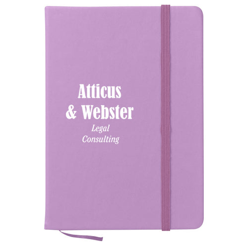 Journal Notebook Notebooks Hit Promo Purple Single Color