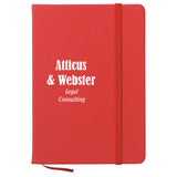 Journal Notebook Notebooks Hit Promo Red Single Color