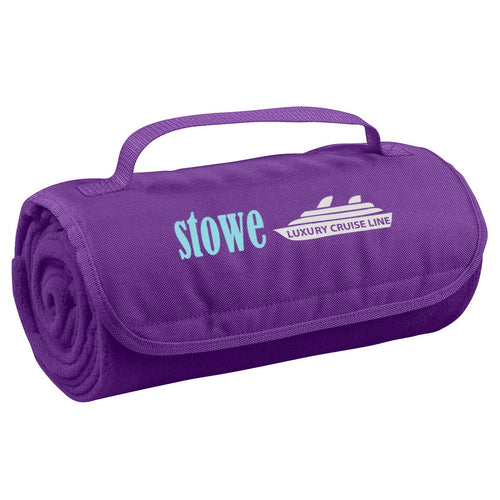 Roll-Up Blanket Blankets Hit Promo Purple Multi Color
