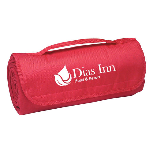 Sweatshirt Roll-Up Blanket Red Multi Color