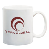 11 oz. Full Color Mug Coffee Mugs Hit Promo White Single Color
