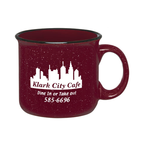 15oz Campfire Mug Coffee Mugs Hit Promo Maroon Single Color