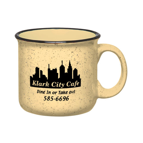 15oz Campfire Mug Coffee Mugs Hit Promo Yellow Single Color 