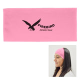 Cooling Headband Pink Single Color
