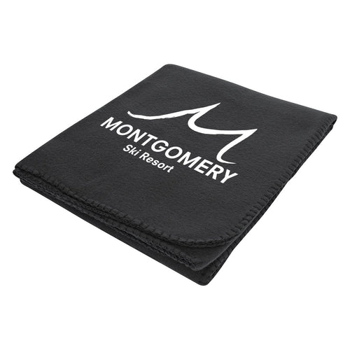 Filmore Fleece Blanket Charcoal Single Color