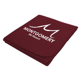 Filmore Fleece Blanket Wine Single Color