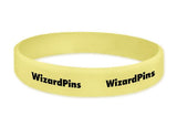 Custom Printed Wristband Banana Cream 0.75