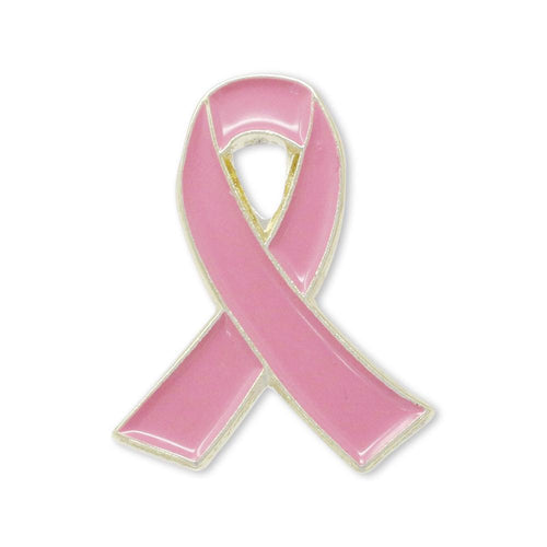Breast Cancer Awareness Pin Gold Enamel Lapel Pin Pin WizardPins 1 Pin