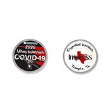 Custom Made in USA Dimensionally Printed Coins Custom Coins WizardPins