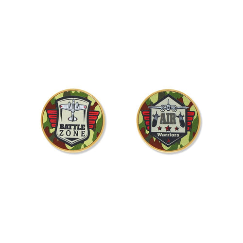 Custom Made in USA Dimensionally Printed Coins Custom Coins WizardPins