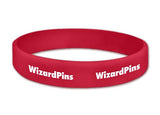 Custom Printed Wristband Cardinal 0.75 