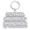 Custom Die Struck Sandblast Polish Keychains Custom Keychains WizardPins