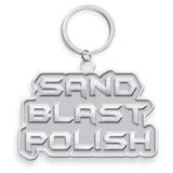 Custom Die Struck Sandblast Polish Keychains Custom Keychains WizardPins