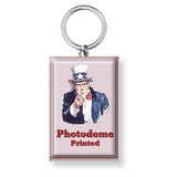 Custom Photodome Printed Keychains Custom Keychains WizardPins