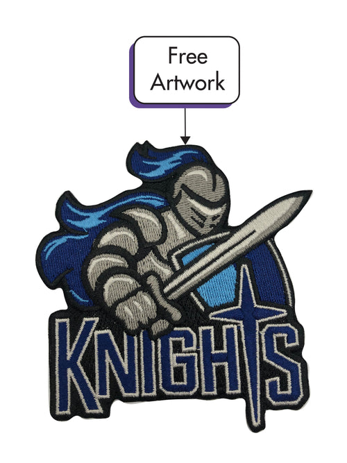 Custom Embroidered Patches Patches WizardPins 2 inches