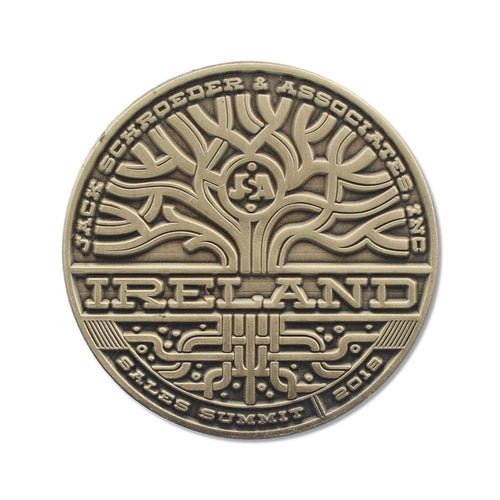 Custom Die Struck Antique Coins Custom Coins WizardPins
