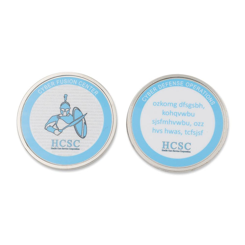Custom Made in USA Rush Printed Coins Custom Rush Products WizardPins