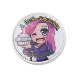 Custom Photodome Printed Coins Custom Coins WizardPins