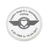 Custom Made in USA Rush Printed Coins Custom Rush Products WizardPins