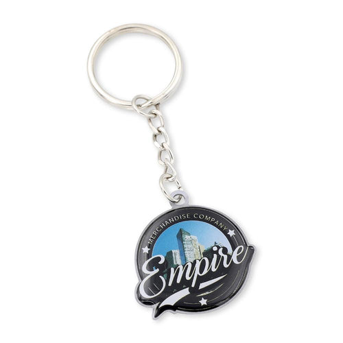 Custom Photodome Printed Keychains Custom Keychains WizardPins 