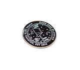 Custom Made in USA Dimensionally Printed Pins Custom Pins WizardPins
