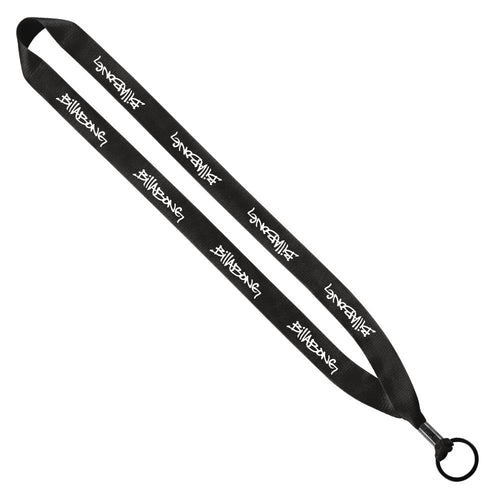 Polyester Printed Lanyards Lanyards WizardPins 5/8 inch Circle Hook 