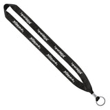 USA Made Dye Sublimated Lanyards Lanyards WizardPins 1 inch Split Ring