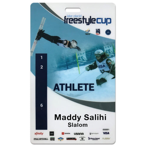 Custom Event Badges WizardPins 3 x 5 inch Single Color No