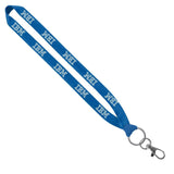 USA Made Dye Sublimated Lanyards Lanyards WizardPins 1/2 inch Lobster Clasp